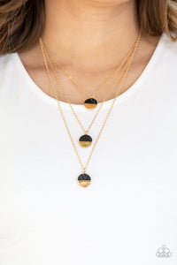 Paparazzi ~ Rural Reconstruction ~ Black Necklace Set
