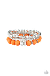 Paparazzi ~ Rural Restoration ~ Orange Bracelets