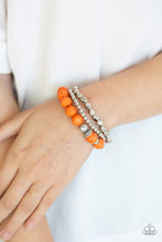 Load image into Gallery viewer, Paparazzi ~ Rural Restoration ~ Orange Bracelets