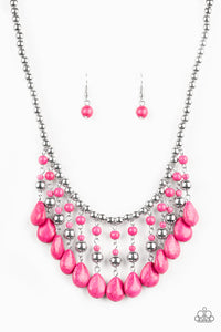 Paparazzi ~ Rural Revival ~ Pink Necklace Set