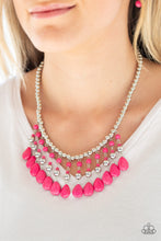 Load image into Gallery viewer, Paparazzi ~ Rural Revival ~ Pink Necklace Set