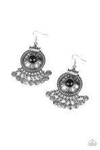 Load image into Gallery viewer, Paparazzi ~ Rural Rhythm ~ Black Earrings