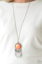 Load image into Gallery viewer, Paparazzi ~ Rural Rustler ~ Orange Necklace Set