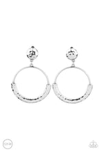 Load image into Gallery viewer, Paparazzi ~ Rustic Horizons ~ Silver Clip-On Earrings - Klassy Jewelz Boutique