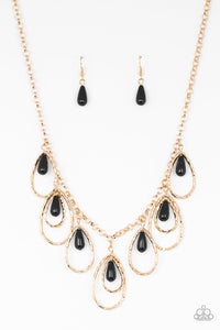 Paparazzi ~ Rustic Ritz ~ Gold Necklace Set