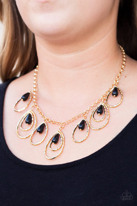 Paparazzi ~ Rustic Ritz ~ Gold Necklace Set
