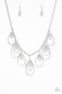 Paparazzi ~ Rustic Ritz ~ Silver Necklace Set