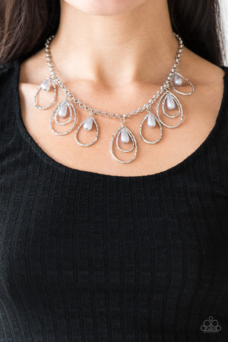 Paparazzi ~ Rustic Ritz ~ Silver Necklace Set