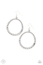 Load image into Gallery viewer, Paparazzi ~ Rustic Society ~ Silver Earrings (Fashion Fix Exclusive)