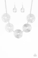 Load image into Gallery viewer, Paparazzi ~ SOL -Mates ~ Silver Necklace  Set