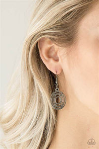 Paparazzi ~ SOL-Mates ~ Black Necklace Set
