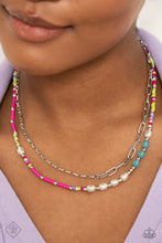 Load image into Gallery viewer, Paparazzi ~ Sunset Sightings ~ Fashion Fix Complete Trend Blend ~ Pink Necklace Set