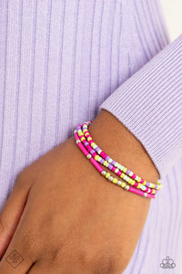 Paparazzi ~ Sunset Sightings ~ Fashion Fix Complete Trend Blend ~ Pink Necklace Set