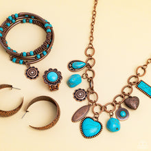 Load image into Gallery viewer, Paparazzi ~ Simply Santa Fe ~ Fashion Fix Complete Trend Blend ~ Copper Necklace Set