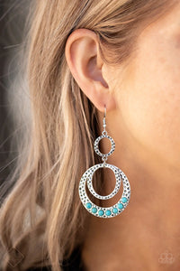 Paparazzi ~ Simply Santa Fe ~ Fashion Fix Complete Trend Blend ~ Blue/Turquoise Necklace Set
