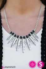 Load image into Gallery viewer, Paparazzi ~ Simply Santa Fe ~ Fashion Fix Complete Trend Blend ~ Black &amp; Silver Necklace Set