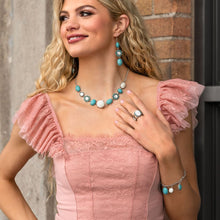 Load image into Gallery viewer, Paparazzi ~ Simply Santa Fe ~ Fashion Fix Complete Trend Blend ~ Blue Necklace Set