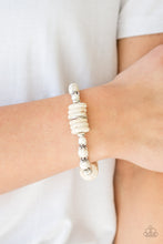 Load image into Gallery viewer, Paparazzi ~ Sagebrush Serenade ~ White Bracelet
