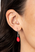 Load image into Gallery viewer, Paparazzi ~ Saguaro Soul Trek ~ Red Necklace Set
