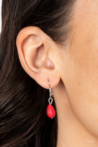 Paparazzi ~ Saguaro Soul Trek ~ Red Necklace Set
