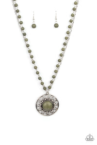 Paparazzi ~ Sahara Suburb ~ Green Necklace Set
