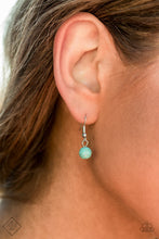 Load image into Gallery viewer, Paparazzi ~ Sandstone Oasis ~ Blue Turquoise Necklace Set (Fashion Fix Exclusive)