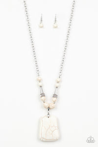 Paparazzi ~ Sandstone Oasis ~ Black Necklace Set