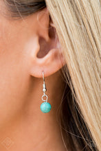 Load image into Gallery viewer, Paparazzi ~ Santa Fe Solstice ~ Blue Necklace and Bracelet Set (Fashion Fix Exclusive)