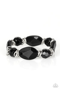 Paparazzi ~ Savor The Flavor ~ Black Bracelet