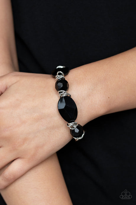 Paparazzi ~ Savor The Flavor ~ Black Bracelet