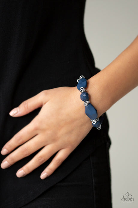 Paparazzi ~ Savor The Flavor ~ Blue Bracelet