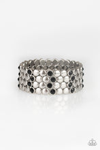 Load image into Gallery viewer, Paparazzi ~ Scattered Starlight ~ Black Bracelet