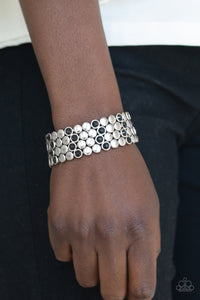 Paparazzi ~ Scattered Starlight ~ Black Bracelet