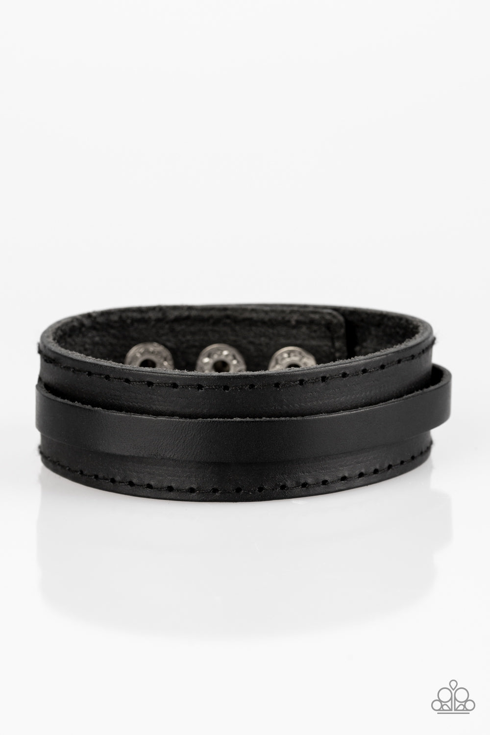 Paparazzi - Scenic Scout - Black Urban Bracelet (Men's)