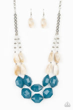 Load image into Gallery viewer, Paparazzi ~ Seacoast Sunset ~ Blue Necklace Set