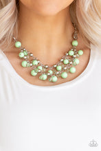 Load image into Gallery viewer, Paparazzi ~ Seaside Soiree ~ Green Necklace Set