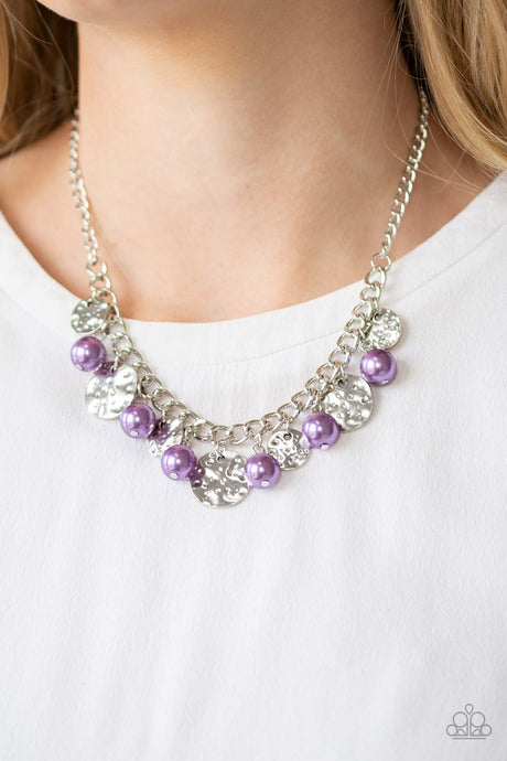 Paparazzi ~ Seaside Sophistication ~ Purple Necklace Set