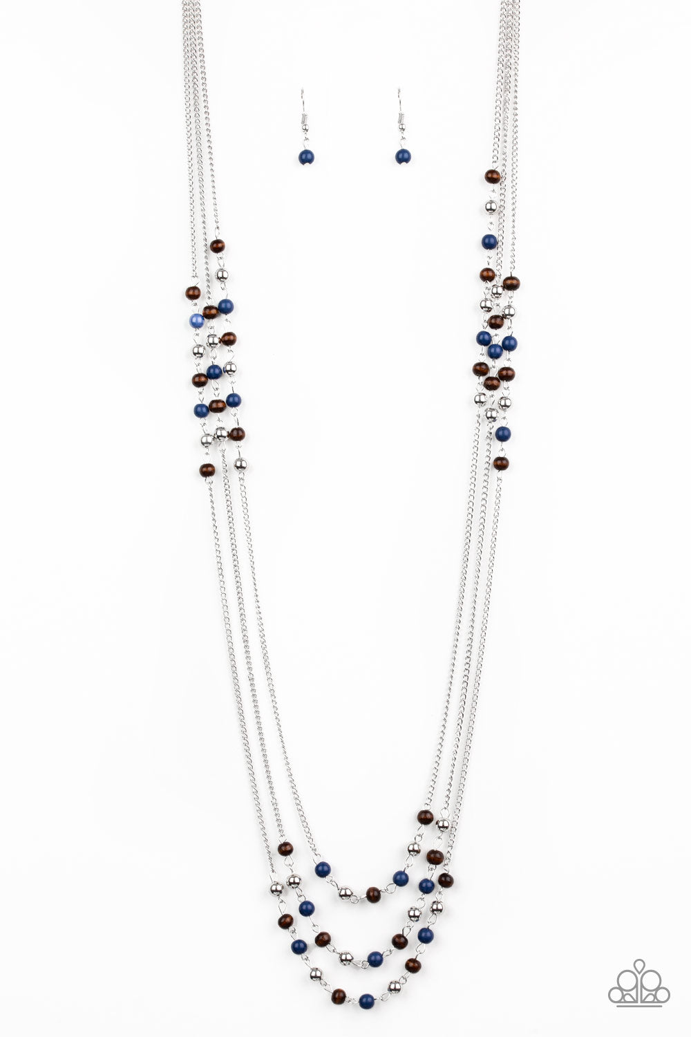 Paparazzi ~ Seasonal Sensation ~ Blue Necklace Set