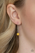 Load image into Gallery viewer, Paparazzi ~ Seasonal Sensation ~ Yellow Necklace  Set