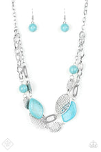 Load image into Gallery viewer, Paparazzi ~ Second Nature ~ Blue Turquoise Necklace Set ( Fashion Fix Exclusive)
