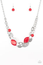 Load image into Gallery viewer, Paparazzi ~ Second Nature ~ Red Necklace Set