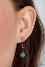 Load image into Gallery viewer, Paparazzi ~ Secret Treasure ~ Blue Necklace Set