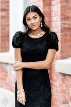 Load image into Gallery viewer, Paparazzi ~ Fiercely 5th Avenue ~ Fashion Fix Complete Trend Blend ~ White Necklace Set