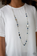 Load image into Gallery viewer, Paparazzi ~ Serenely Springtime ~ Blue Necklace Set