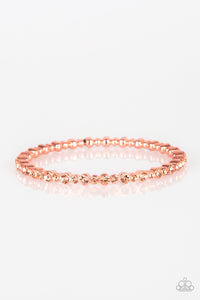 Paparazzi ~ Seven Figure Fabulous ~ Copper Bangle Bracelet