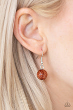 Load image into Gallery viewer, Paparazzi ~ Shimmer Simmer ~ Brown Necklace Set