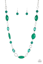 Load image into Gallery viewer, Paparazzi ~ Shimmer Simmer ~ Green Necklace Set