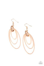 Load image into Gallery viewer, Paparazzi - Shimmer Surge - Rose Gold Earring - Klassy Jewelz Boutique