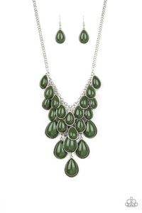 Paparazzi ~ Shop Til You TEARDROP ~ Purple Necklace Set