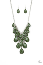 Load image into Gallery viewer, Paparazzi ~ Shop Til You TEARDROP ~ Red Necklace Set